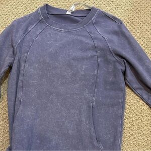 Lululemon Athletica Purple Crewneck